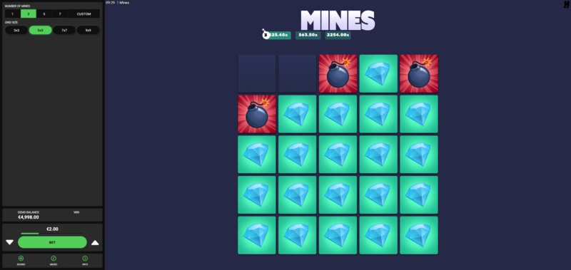 Mines game